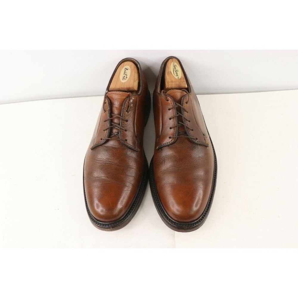 Vintage Florsheim Imperial Kenmoor 5 Nail Calf Leather Dress Shoes Mens 9.5 - Picture 3 of 11